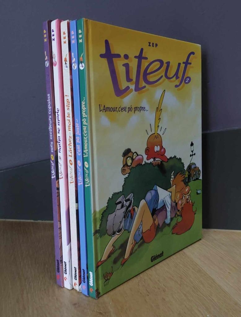 BD Titeuf - 5 numéros, Livres, Enlèvement ou Envoi