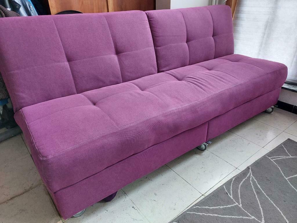 Divan en tissu, Maison & Meubles, Canapés | Salons, Comme neuf, Enlèvement