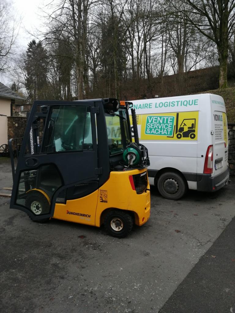 VDM&S Chariot élévateur Gaz Hydrostatique Jungheinrich 1,6T, Enlèvement ou Envoi