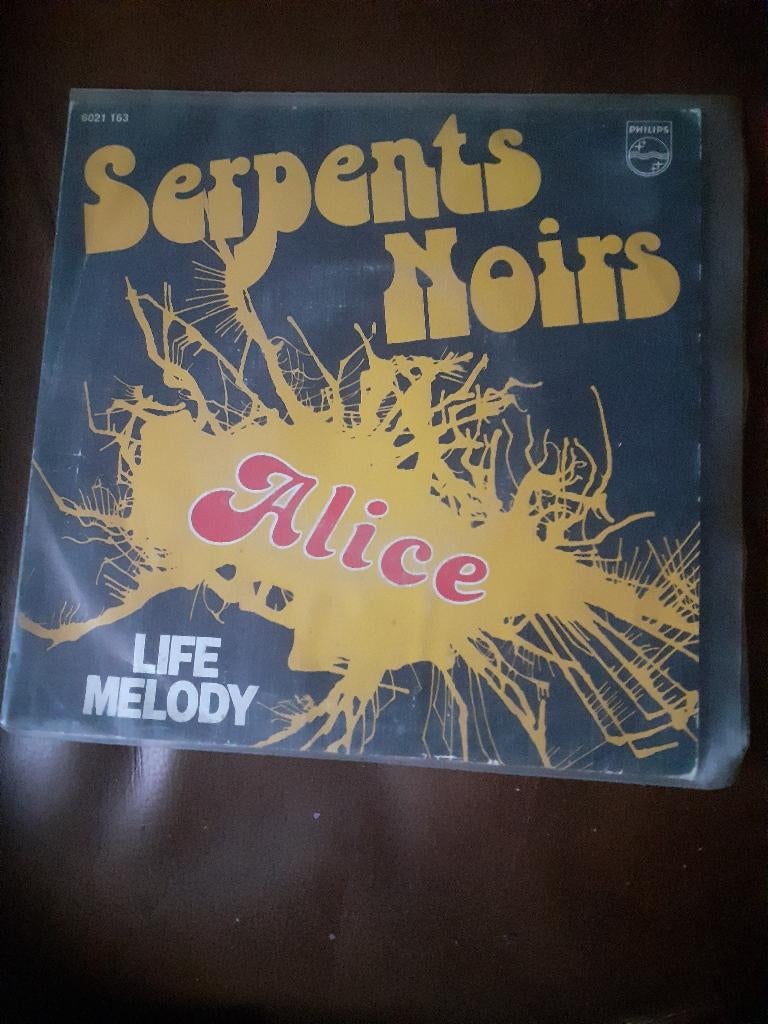 45T Serpents Noirs : Alice (Belpop), CD & DVD, Enlèvement ou Envoi