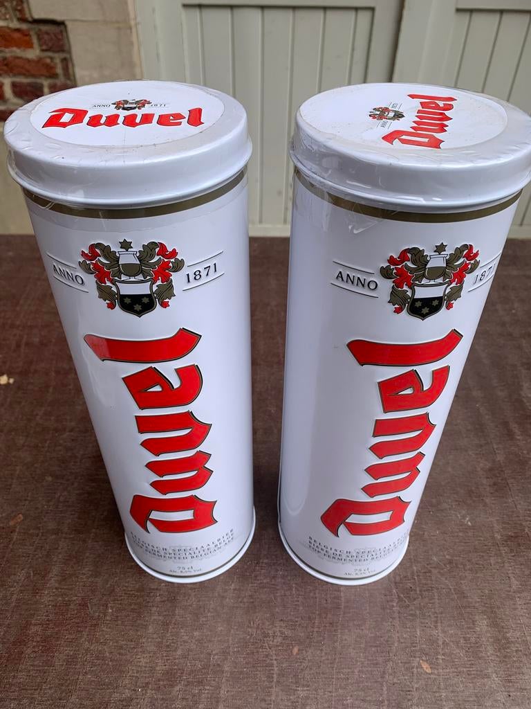 Duvel 75 cl in blik 2020 ongeopend 2 stuks, Verzamelen, Ophalen of Verzenden, Nieuw, Overige typen, Duvel