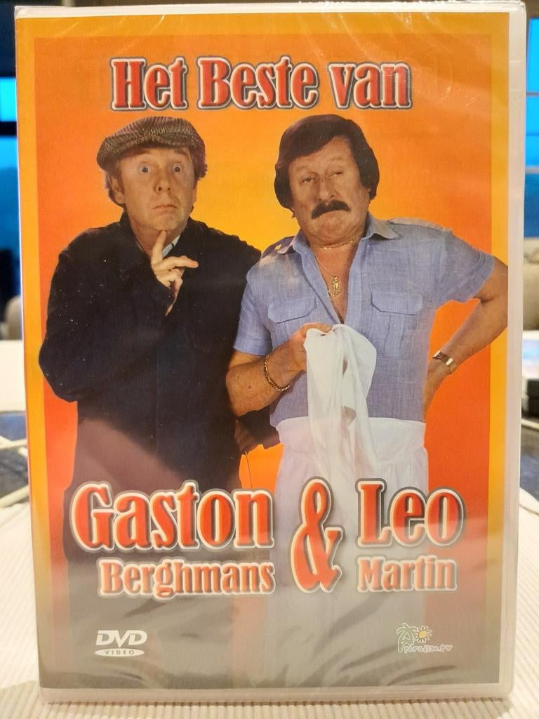 Het beste van Gaston Berghmans & Leo Martin, Alle leeftijden, Ophalen of Verzenden, Nieuw in verpakking, Tv-programma of Sketches