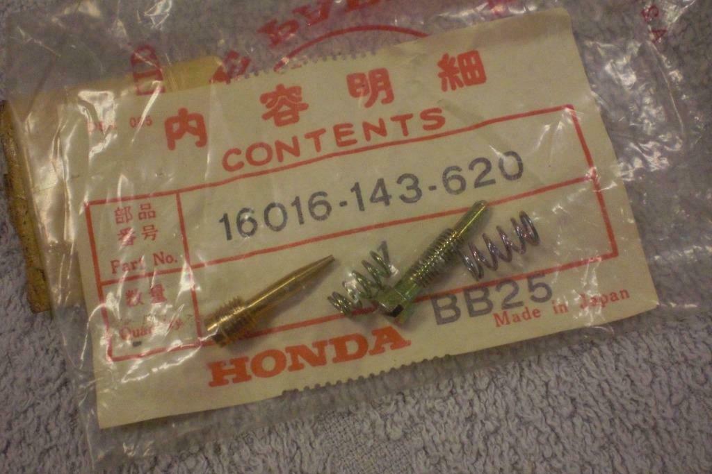 Honda SS PC CD CB CY set stelschroeven carburator, Fietsen en Brommers, Ophalen of Verzenden, Nieuw, Carburateur, Honda