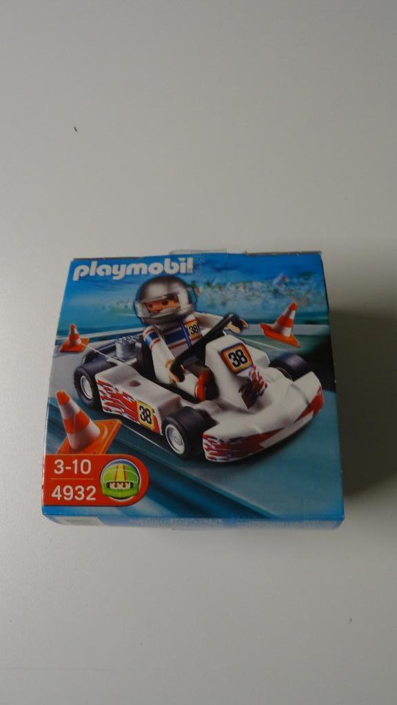 playmobil: piloot met gokart, Kinderen en Baby's, Speelgoed | Playmobil, Ophalen, Gebruikt