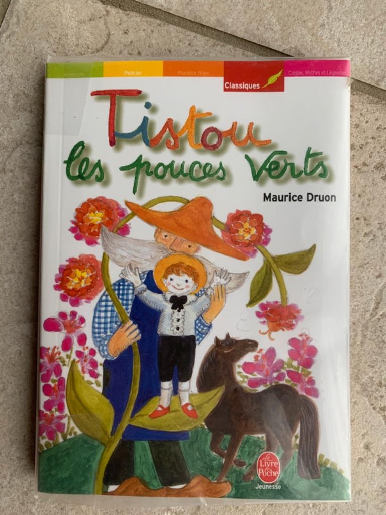 livre pour enfant roman pour enfant Tistou les pouces verts, Boeken, Maurice Druon, Fictie, Ophalen, Gelezen