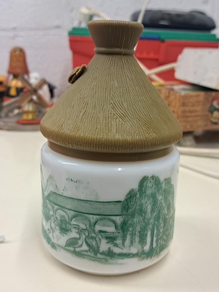 Opaline honingpot MELI Adinkerke, groen, Ophalen of Verzenden