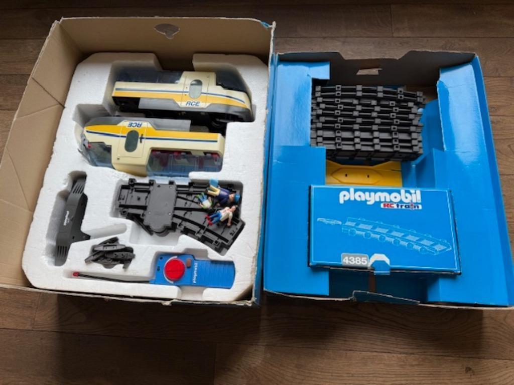 playmobil trein, Kinderen en Baby's, Speelgoed | Playmobil, Ophalen, Gebruikt, Complete set
