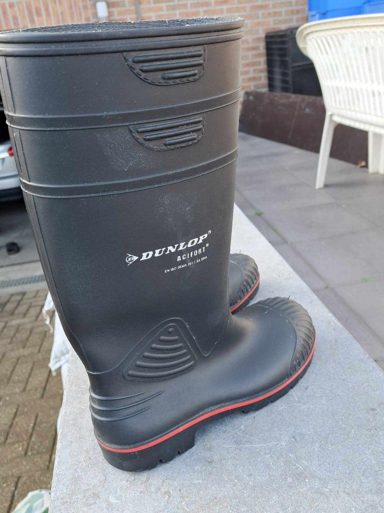 Laarzen DUNLOP met stalen tip, Enlèvement, Comme neuf