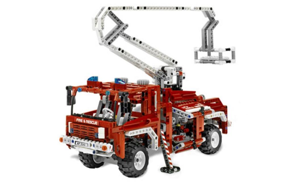 Lego Technic 8289 Brandweerwagen, Ophalen of Verzenden, Zo goed als nieuw, Complete set, Lego