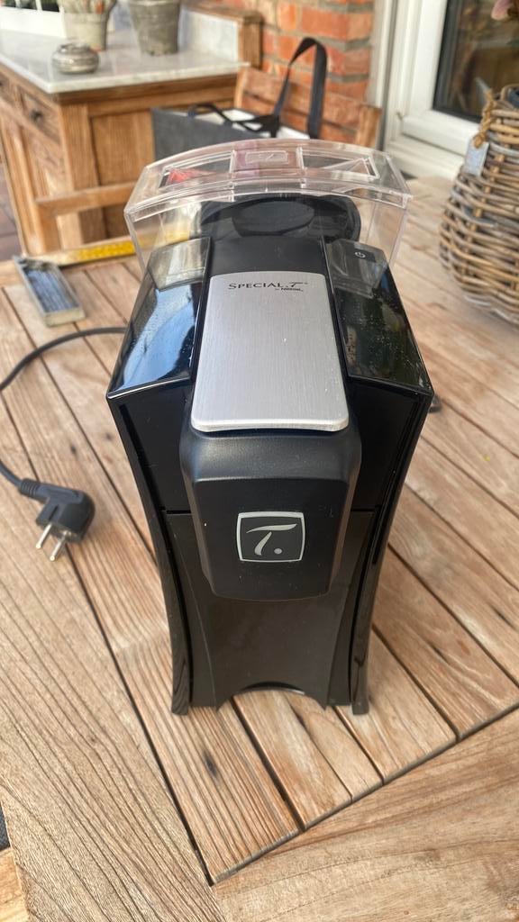 Special-T theemachine + 2 extra filters, Ophalen, Zo goed als nieuw, Overige modellen, Afneembaar waterreservoir