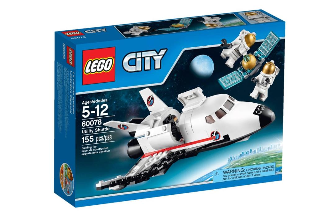 Lego Space Shuttle Hulpvoertuig - 60078, Kinderen en Baby's, Speelgoed | Duplo en Lego, Ophalen, Zo goed als nieuw, Complete set