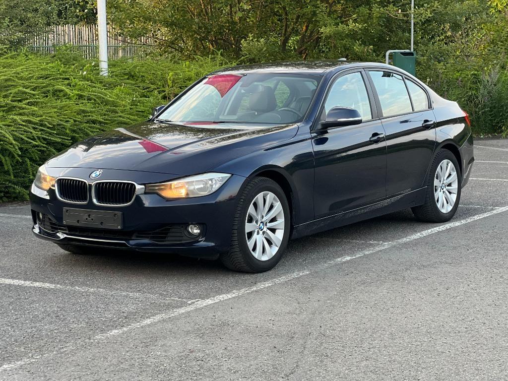 bmw 328IA 2013  238647 km, Auto's, Automaat, 4 cilinders, Blauw, Leder