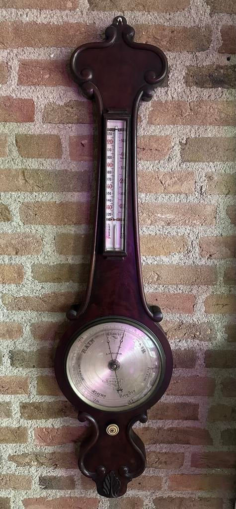 Antieke barometer A.Abraham Liverpool, Ophalen, Barometer