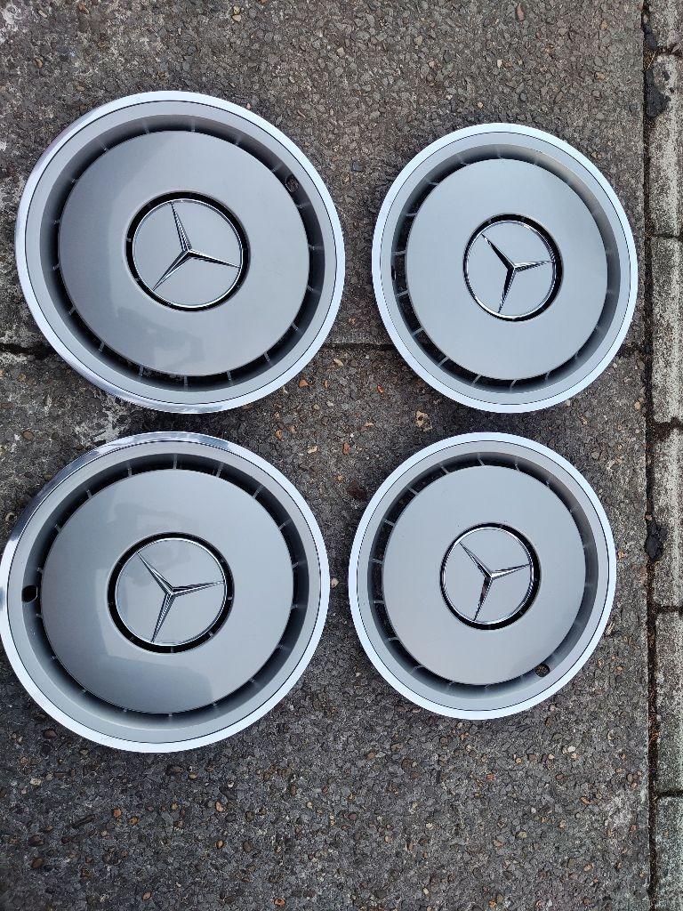 Mercedes W124 w201 wieldeksel wieldop wieldoppen wieldeksels, Enlèvement