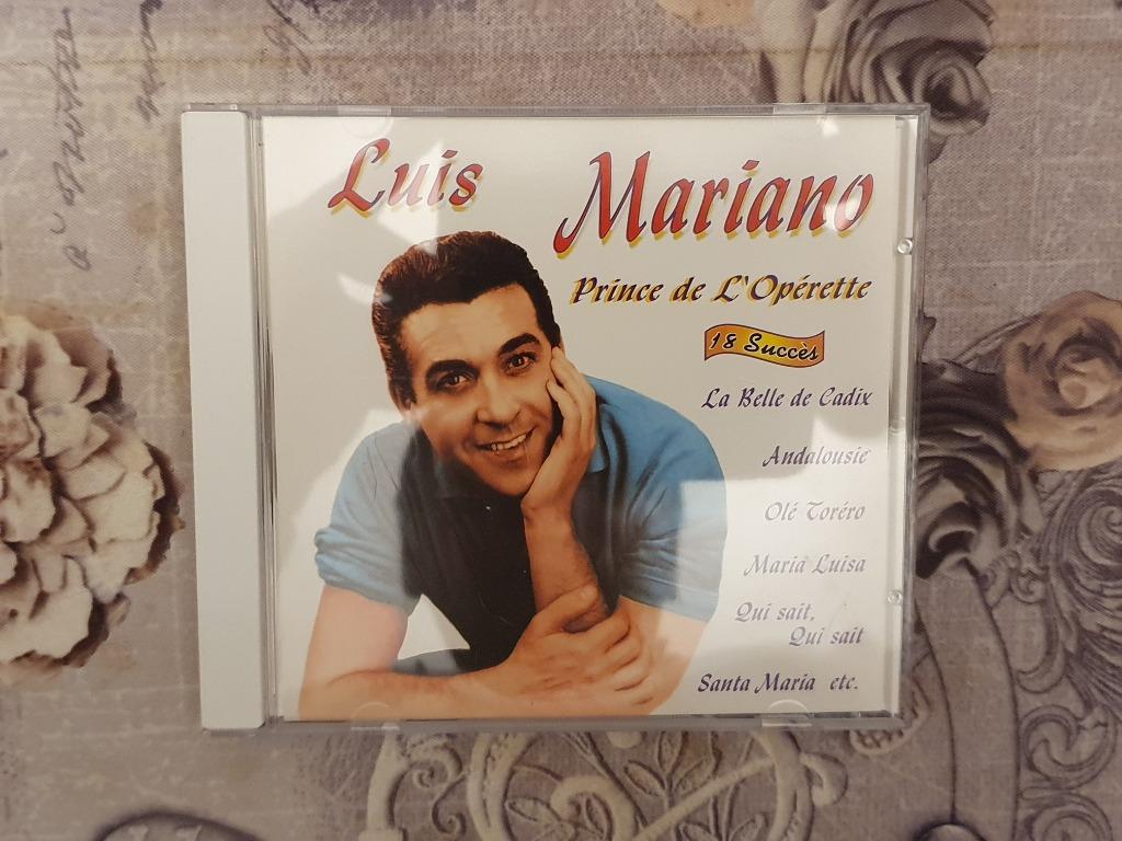 cd audio luis mariano prince de l'opérette, Cd's en Dvd's, Cd's | Pop, Ophalen of Verzenden, Nieuw in verpakking