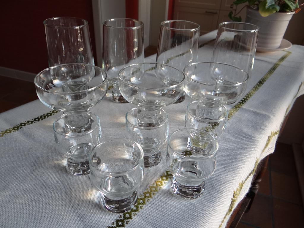 Verres à fond épais, Verre ou Verres, Enlèvement ou Envoi, Comme neuf, Verre