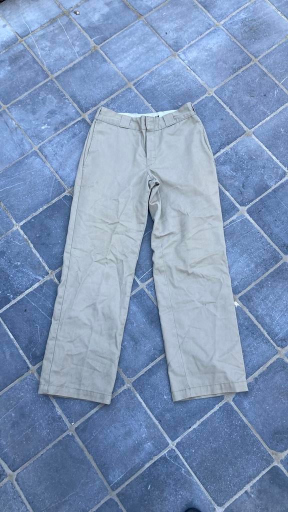 Dickies beige broek, maat W29/L30, Beige, Ophalen of Verzenden, Gedragen, Overige maten