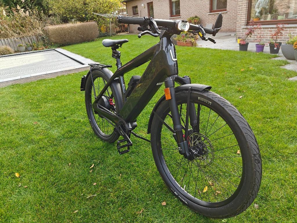 Stromer ST7 speed pedelec als nieuw! Garantie tot 2028, Fietsen en Brommers, Elektrische fietsen, Ophalen, Zo goed als nieuw, 50 km per accu of meer