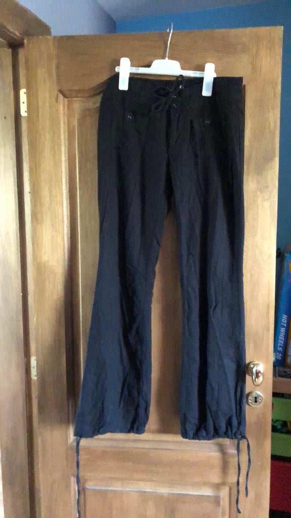 Pantalon Mim noir, Taille 38/40 (M), Longs, Porté, Mim