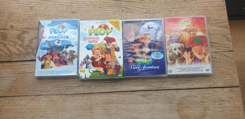 4 dvd kabouter Plop, Cd's en Dvd's, Ophalen of Verzenden, Zo goed als nieuw