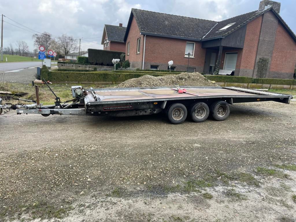 Brian james autotransporter/autotrailer/trailer, Autos : Divers, Remorques, Enlèvement ou Envoi