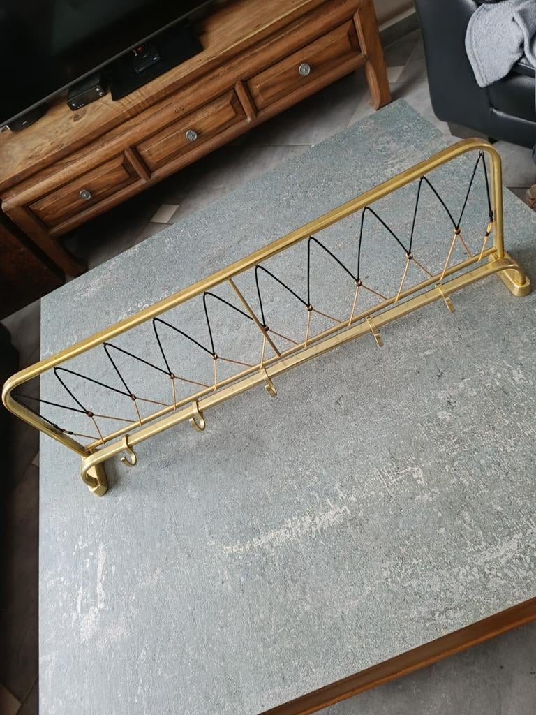 Vintage ancien porte manteau et chapeaux de train fs, Enlèvement ou Envoi, Comme neuf