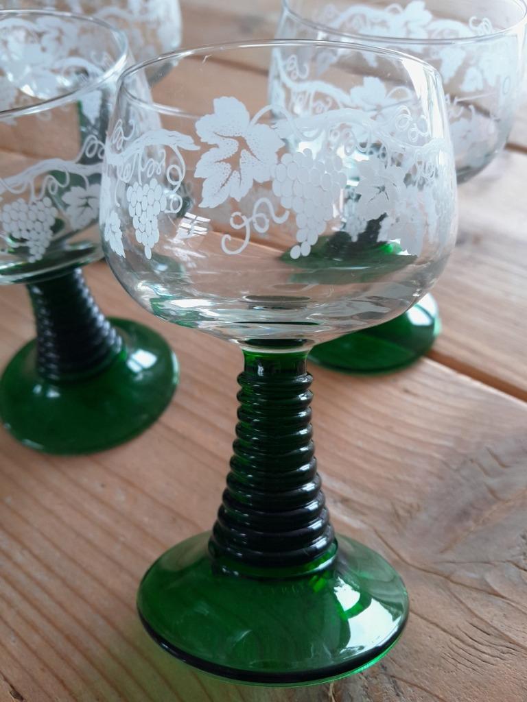 Vintage Roemer Römer wijnglazen - set van 4, Verzamelen, Ophalen of Verzenden