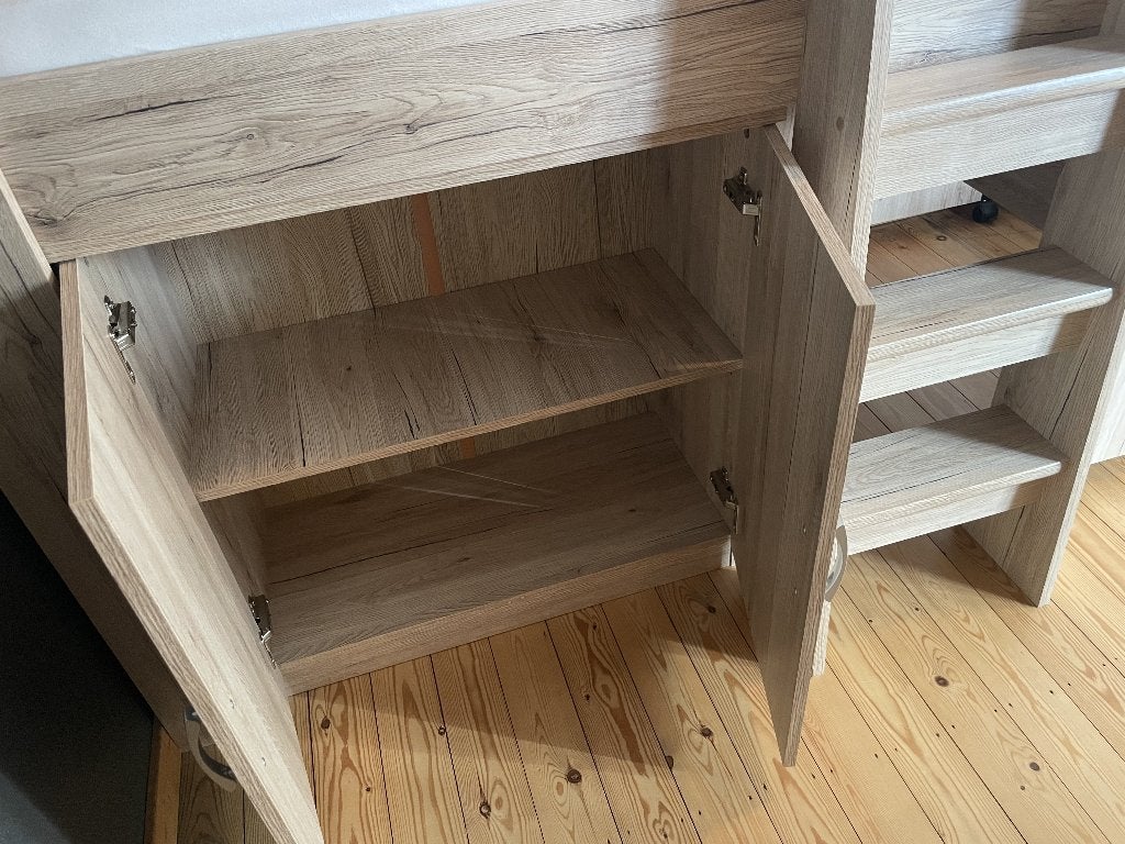 Funky Halfhoogslaper, Kinderen en Baby's, Ophalen, Zo goed als nieuw, Halfhoogslaper