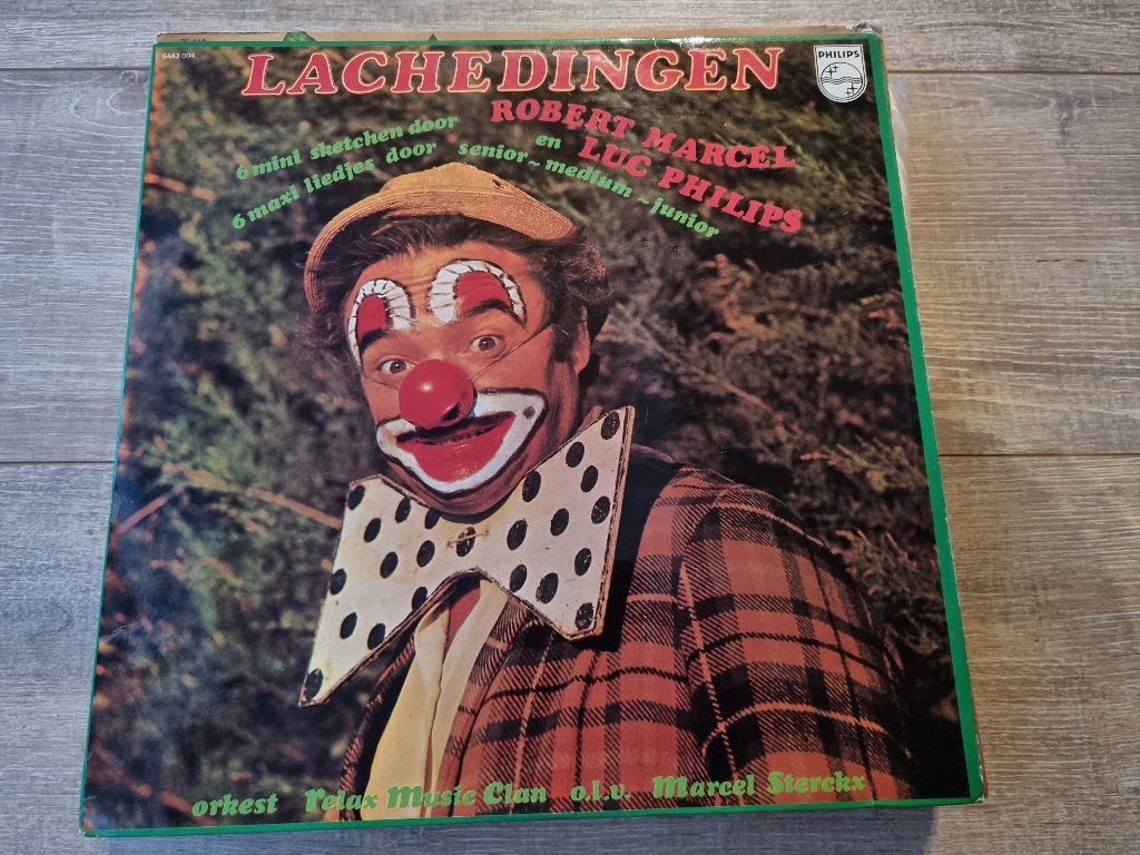 LP Robert Marcel en Luc Philips – Lachedingen, CD & DVD, Enlèvement ou Envoi, Utilisé, Autres genres, LP