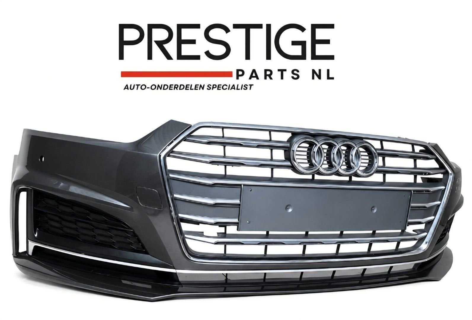 Voorbumper Audi A5 B9 8W S-Line PDC bj.2016-2019 8W6 BUMPER, Auto-onderdelen, Gebruikt, -, Voor, Bumper