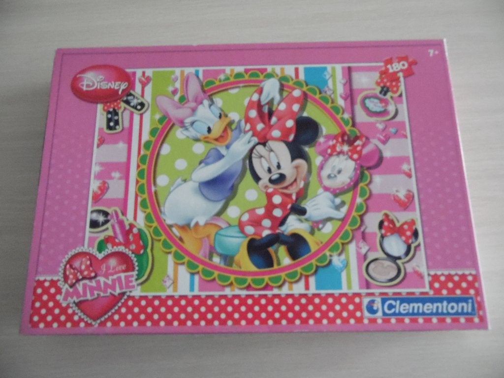 PUZZLE   DAISY ET MINNIE   180 PIÈCES   CLEMENTONI, Enlèvement ou Envoi, Plus de 50 pièces, Comme neuf, 6 ans ou plus