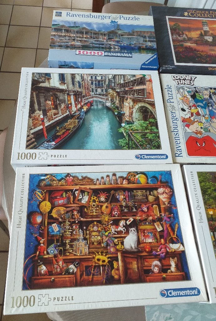 puzzels clementoni, ravensburger, the chuck collection, Ophalen of Verzenden