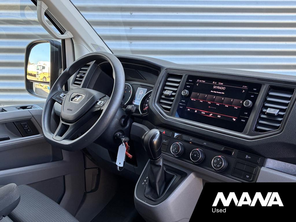 MAN TGE 35 2.0 L4 Bakwagen Automaat 750kg laadklep Cruise Ca, Auto's, Stof, Gebruikt, 4 cilinders, Wit