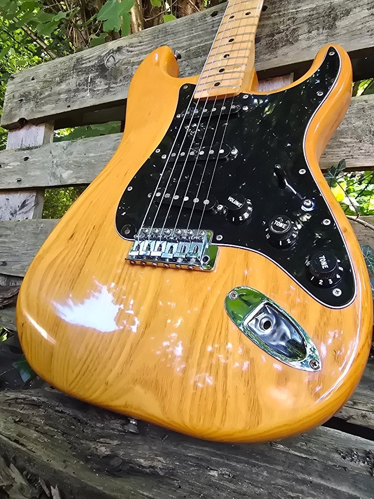 Fender Stratocaster 1979 Natural, Muziek en Instrumenten, Snaarinstrumenten | Gitaren | Elektrisch, Gebruikt, Solid body, Fender