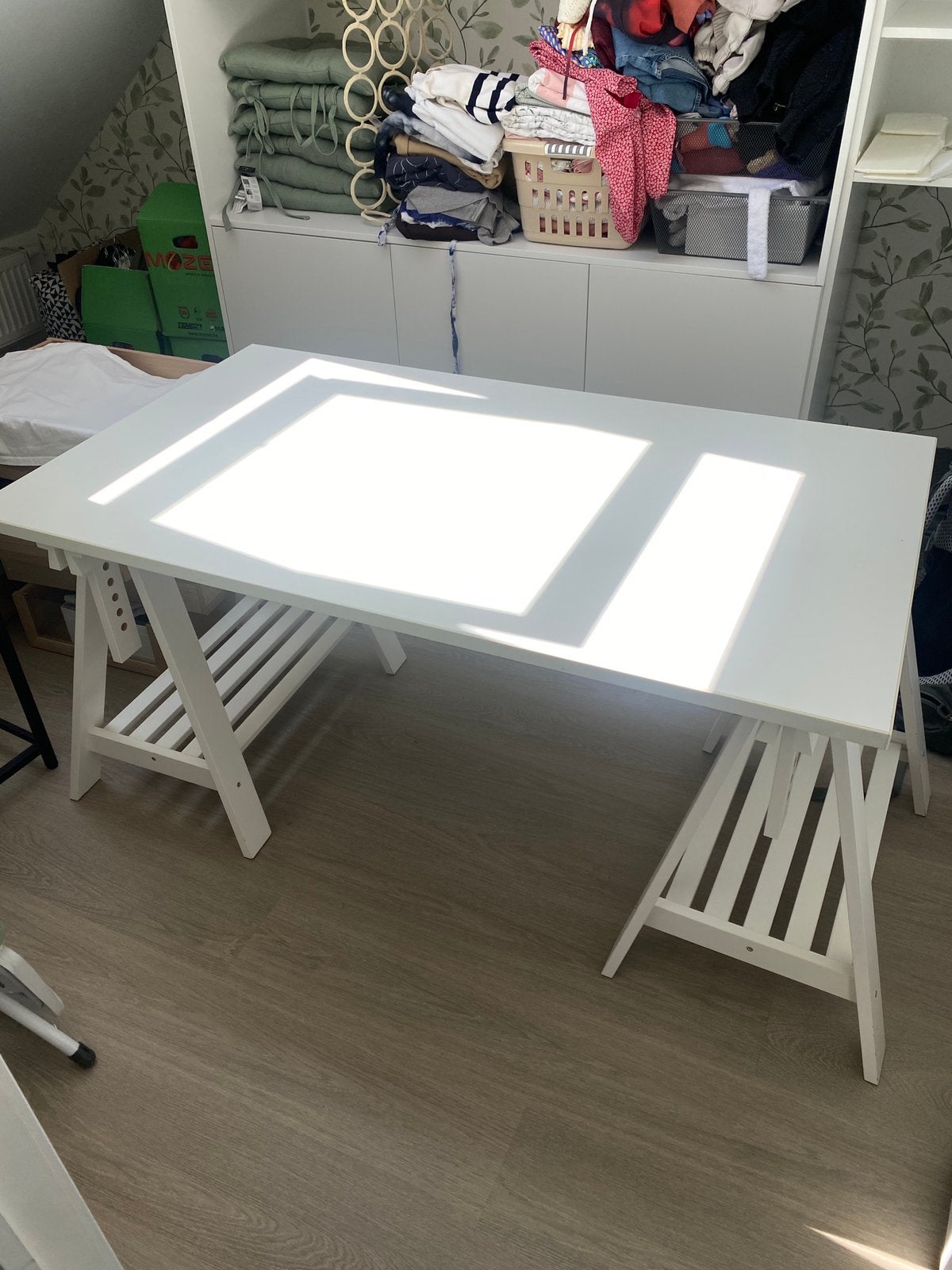 Wit bureau, Ophalen, Zo goed als nieuw, Wit