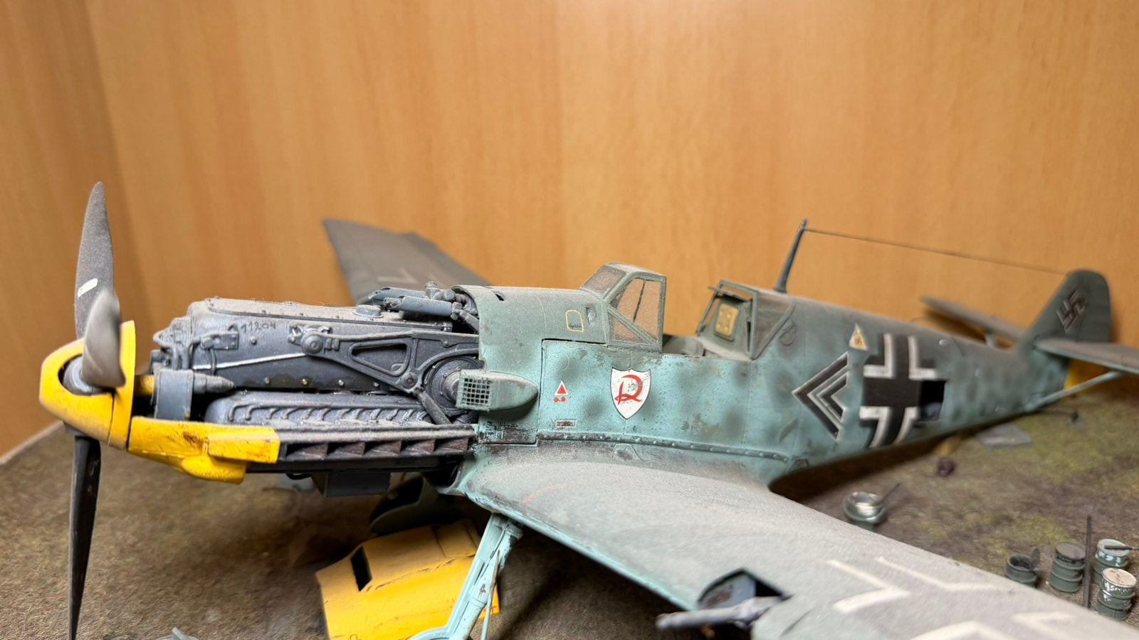 Messerschmitt BF 109, Hobby en Vrije tijd, Ophalen, Zo goed als nieuw, 1:72 tot 1:144