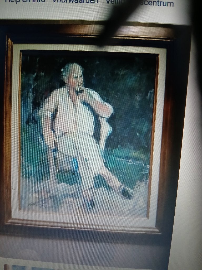 Martin Wallaert, Paneel, Portret of Personen, Realistisch, Origineel werk