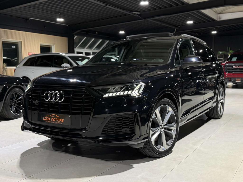 Audi Q7 50 TDi Quattro S-Line 286cv 7 PLACES AIRMATIC PANO M, Cuir, Achat, Euro 6, Entreprise