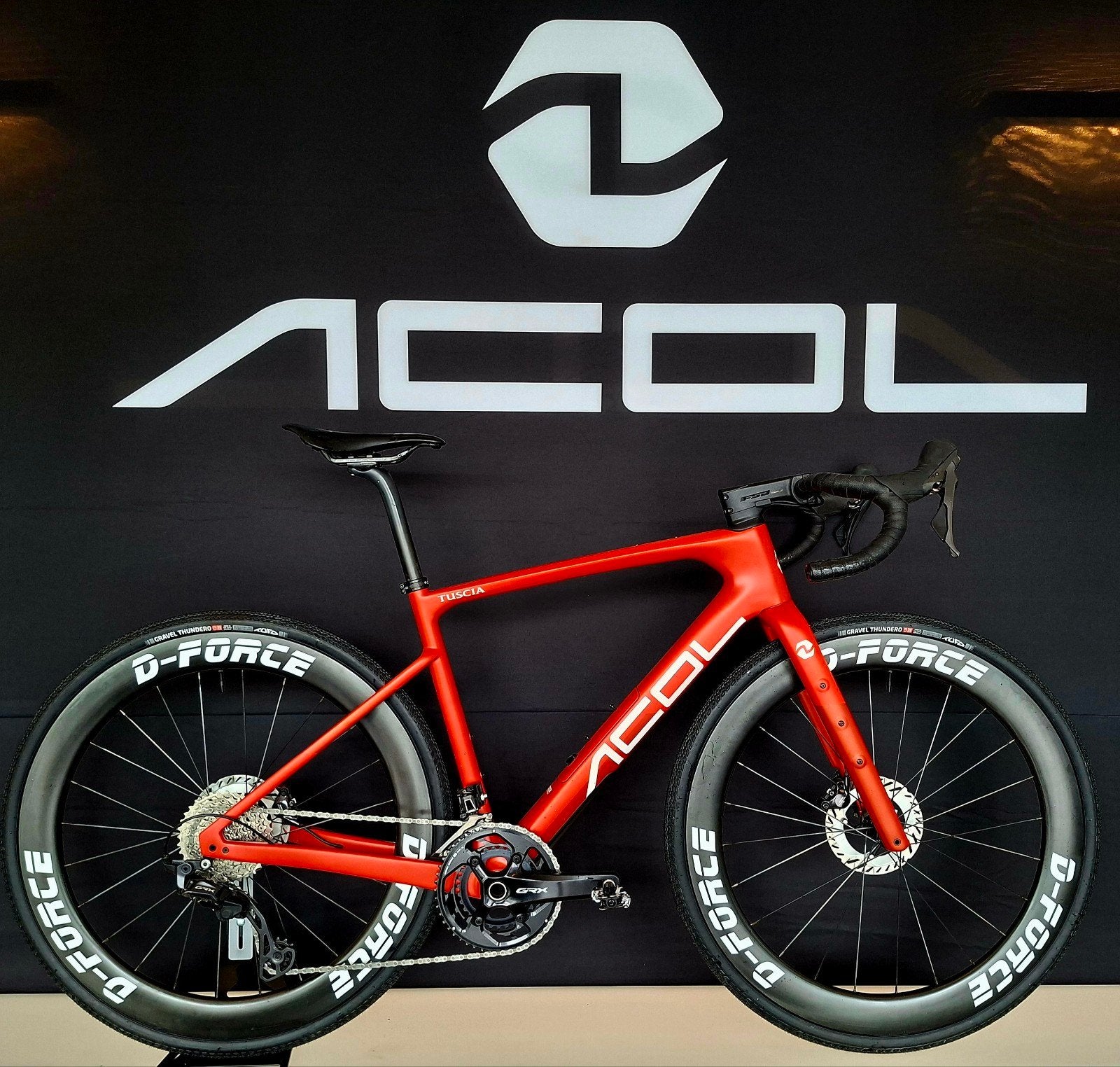 Gravelfiets ACOL, Ophalen, 28 inch, Carbon, Nieuw