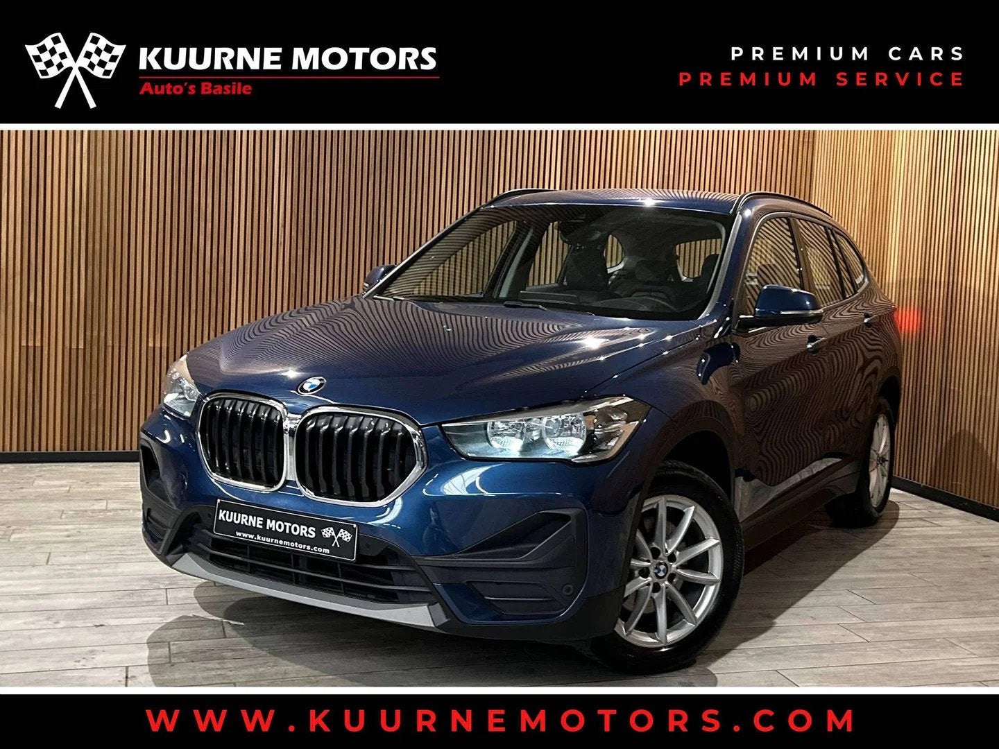 BMW X1 sDrive18d Alu17"/Leder/SportZet/GpsPro/Cam/Hud/Cruise, 4 deurs, 4 cilinders, Leder, Bedrijf