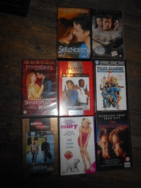 Lot  VHS films / 50 stuks voor 45 €, Cd's en Dvd's, Ophalen, Zo goed als nieuw, VHS