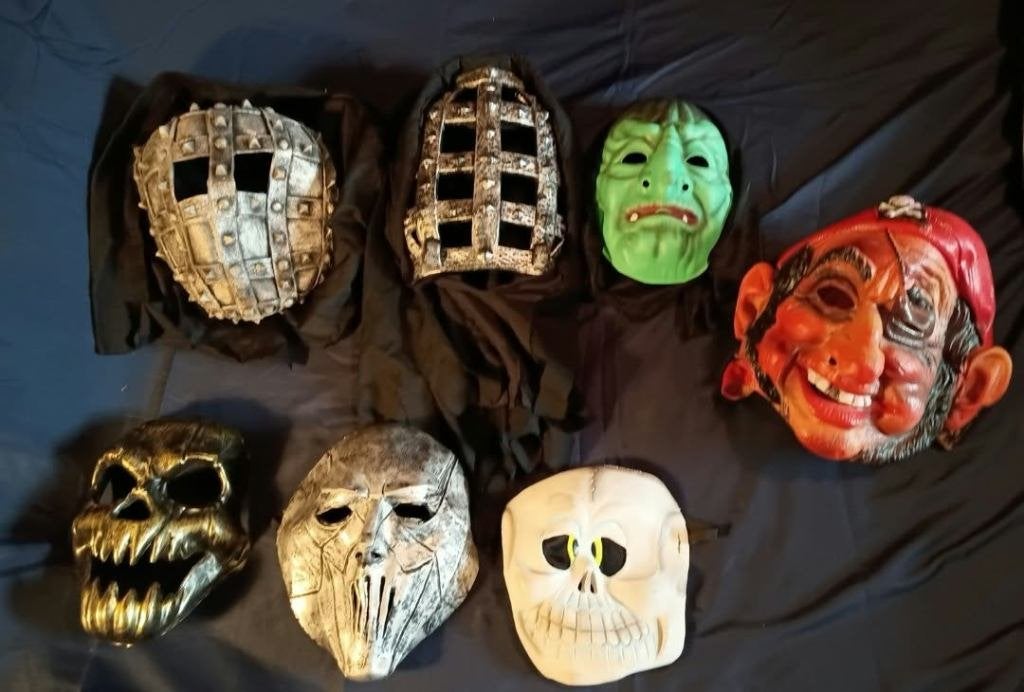 diverse maskers, Ophalen of Verzenden