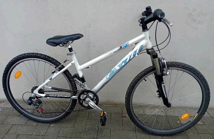 Mountainbike MTB alu Exalt 26inch 21speed framemaat 39cm 🚴, Fietsen en Brommers, Hardtail, Velgrem, Zo goed als nieuw, Ophalen