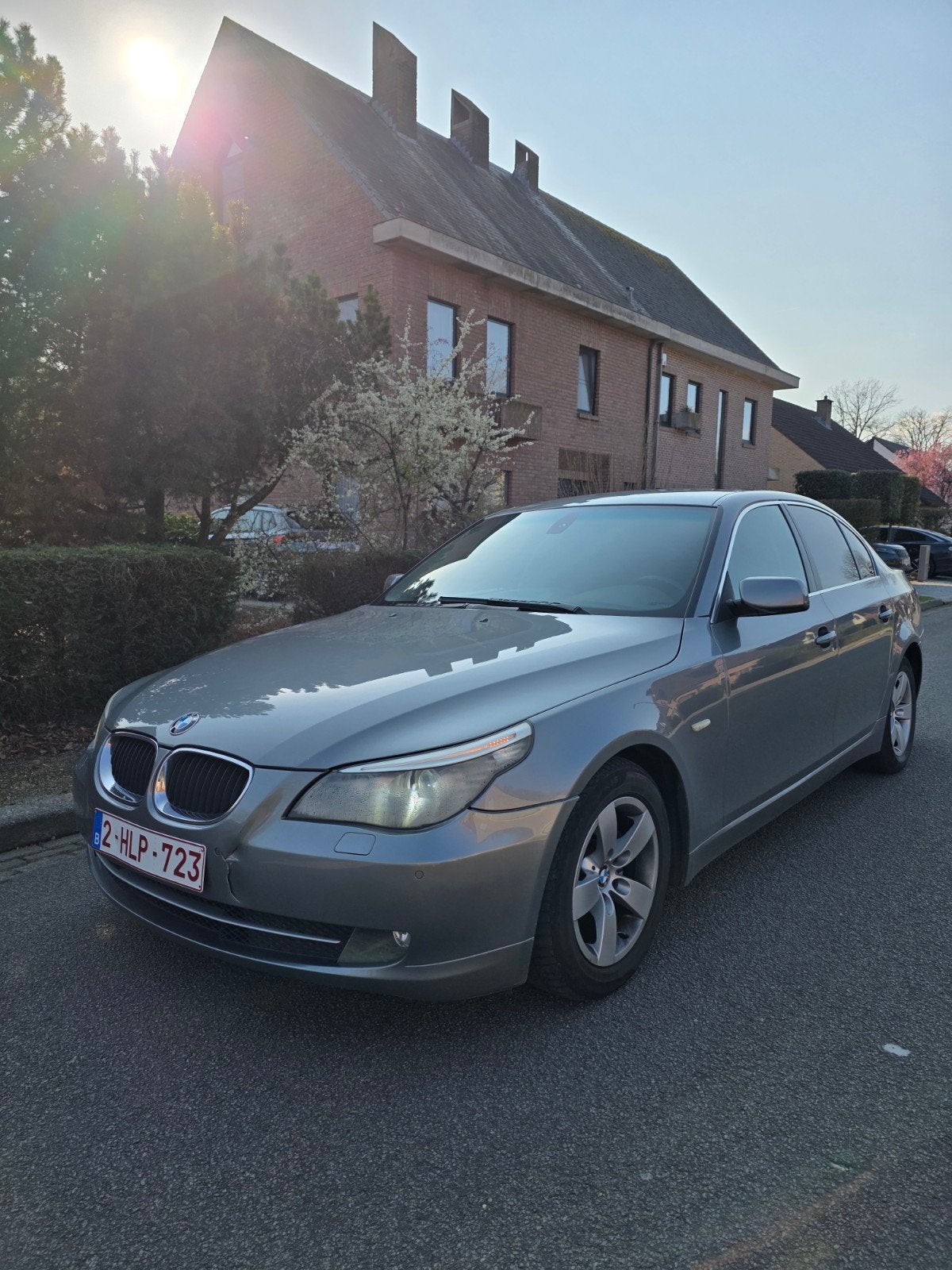 BMW E60 520d EURO 5. 238 000km, Autos, BMW, Euro 5, Achat, Vitres électriques, Diesel