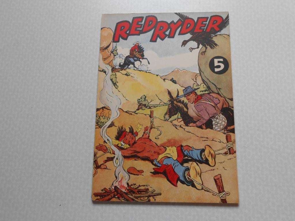 Red Ryder 5 sc 1952 1 ste druk., Livres, BD, Comme neuf, Une BD, Enlèvement ou Envoi