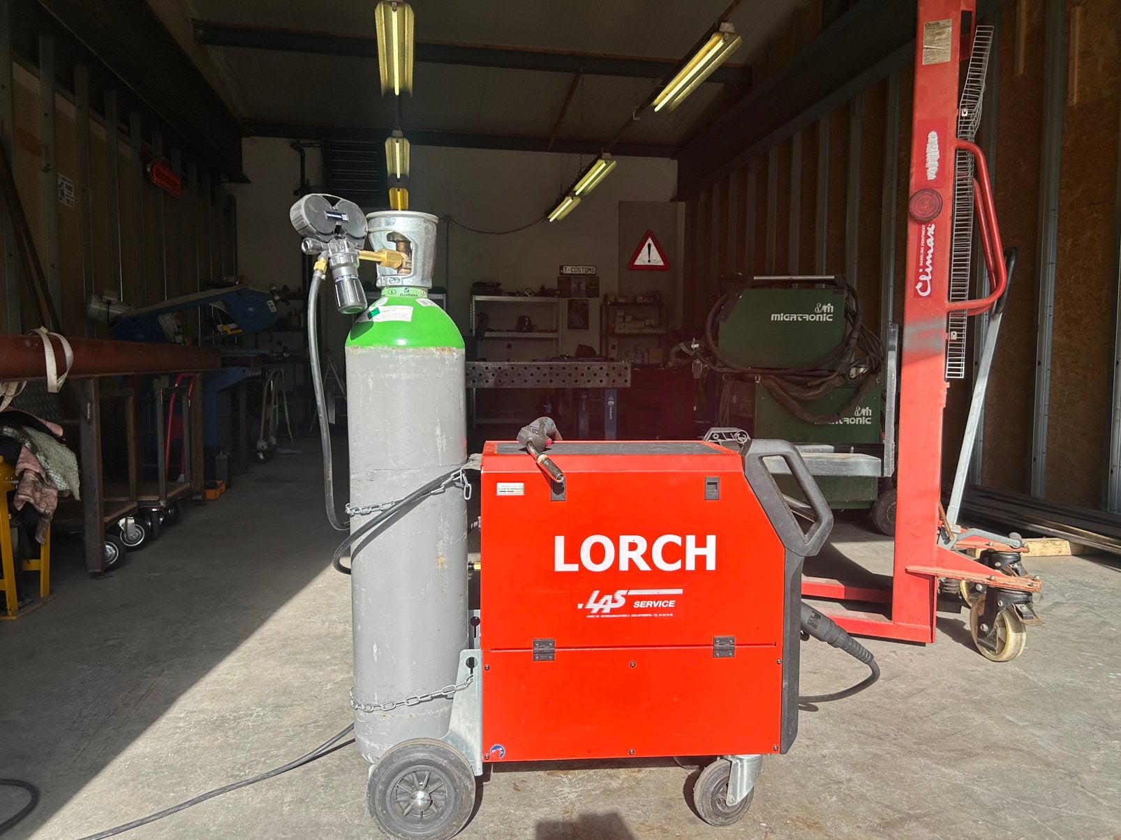 Lorch R200 nog geen jaar oud!, Bricolage & Construction, Enlèvement, Comme neuf