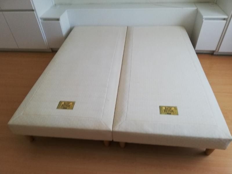 boxspring, Huis en Inrichting, Slaapkamer | Boxsprings, Ophalen, Gebruikt, 90 cm, Eenpersoons