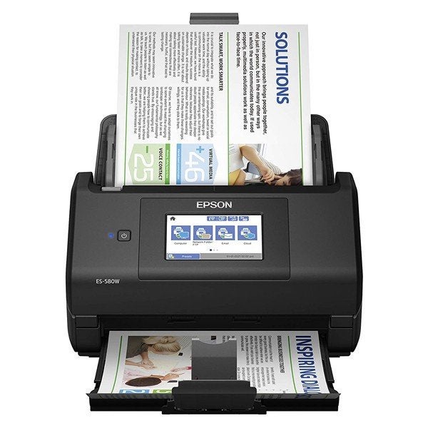 Epson WorkForce ES-580W — A4 duplex-scanner · Wi-Fi & touch, Informatique & Logiciels, Scanners, Comme neuf, Scanner de documents