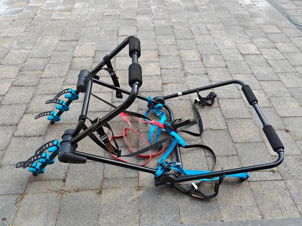 Porte-vélos Hayon 320 pour 3 vélos - Décathlon, Autos : Divers, Porte-vélos, Comme neuf, Porte-hayon, 3 vélos ou plus, Enlèvement