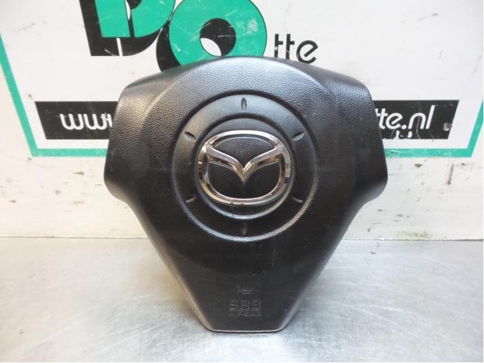 Airbag gauche (volant) d'un Mazda 3 (3 03-), -, 3 mois de garantie, Mazda, Utilisé